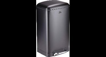 Dirt Devil Pedaalemmer 20L - Prullenbak - RVS - Zwart