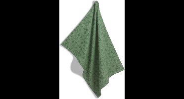 Theedoek, Katoen, Groen Patroon - Kela | Cora