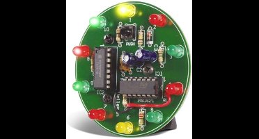 Whadda Soldeerkit, elektronisch rad, 10 leds