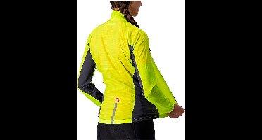 Castelli SQUADRA STRETCH fietsjas Dames Yellow Fluo/Dark Gray - Vrouwen - maat M