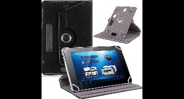 10 inch tablet hoes 360 graden draaibaar zwart universeel
