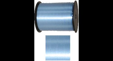 Krullint 10mm x 250 meter kleur 602 blauw ciel hemelsblauw