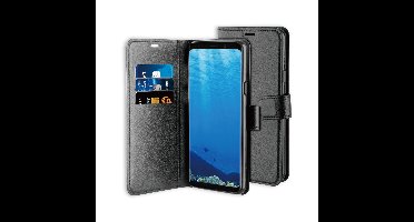 BeHello Samsung Galaxy S9+ Hoesje - Gel Wallet Case Met Ruimte Voor 3 Pasjes Zwart