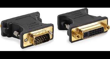 Ewent - DVI-adapter - HD-15 (VGA) (M) naar DVI-A (V) - duimschroeven