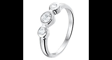 The Kids Jewelry Collection Ring Zirkonia - Zilver