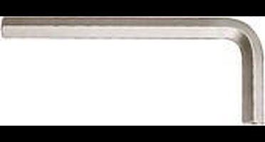 Wiha Stiftsleutel zeskant kort, hoogglans vernikkeld - 01161