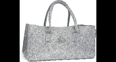 Vaessen Creative Vilt Tas Grijs