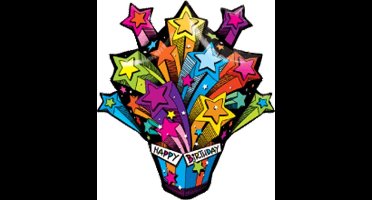 Qualatex - Folieballon Happy Birthday 89cm