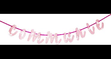 Folat - Letterslinger Communie Girl - communie versiering - communie