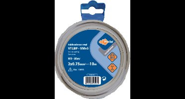 Profile Kabel - Wit - 2 x 0,75 mm² - 10 m