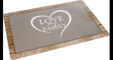 Flamingo Kattenaccessoire Shabby Chic Heart - Bruin - 43 x 28 cm