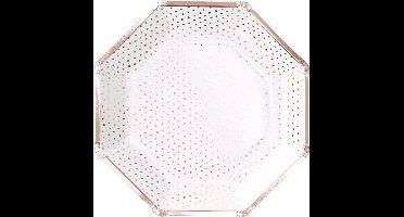 Ginger Ray - Ginger Ray - Borden 8 hoek (8 stuks)