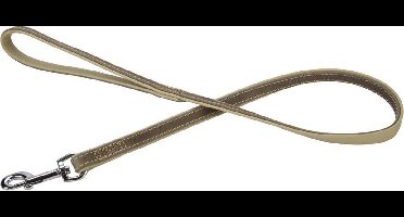 Beeztees leren looplijn Comfort. Grijs. 100 cm x 18 mm.