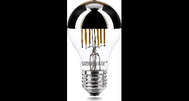 Groenovatie LED Filament Kopspiegellamp E27 Fitting - 6W - 106x60 mm - Warm Wit - Dimbaar