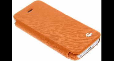 Krusell - oranje Malmö/ flipcover hoesje - iPhone 5 / 5s