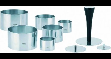 GEFU Dessertringenset - 10-Delig