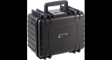 B&W International Type 2000 Outdoor Case incl. schuimstof - zwart