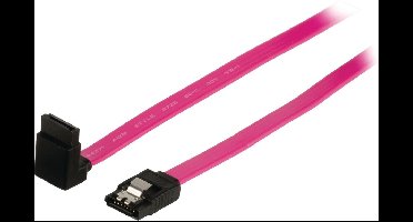 Valueline VLCP73160R10 Sata 3 gb/s Datakabel Sata 7-pins Vrouwelijk met Slot - Sata 7-pins Vrouwelijk met Slot 270