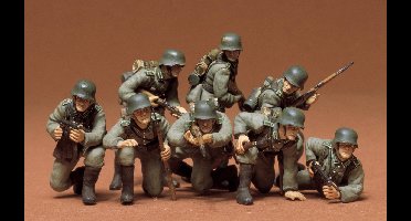 German Tank Grenadiers (8 figures) - Scale 1/35 - Tamiya - TAM35061