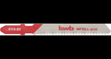KWB Decoupeerzaagbladen - Metaal Grof 6113-20