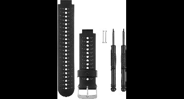 Garmin Forerunner 235 Vervanging Horlogebandje - Polsbandje - Wearablebandje - Zwart/Grijs