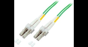 EFB Elektronik Duplex LC-LC 50/125µ OM5 15m Glasvezel kabel Groen