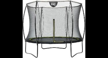 EXIT Silhouette Trampoline ø244cm - Op Poten - Rond - Trampoline Buiten - Voor Kinderen - Zwart