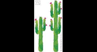 Set van 2 decoratieve cactussen - Feestdecoratievoorwerp