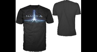 Halo 4-Bl. Cover Logo T-shirt-2XL