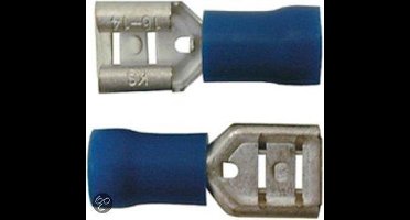 Skandia Vlakstekerhulzen Blauw - 50 st