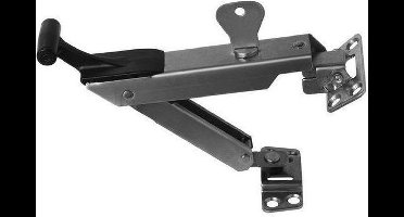 Nemef raamuitzetter 2041, RVS (RVS), wegdraaibaar, vergr slot - 5802000241