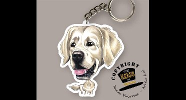 Sleutelhanger Hond Golden Retriever
