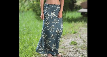 Traveler's Tree Insect Shield Sarong sjaal blauw