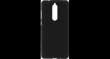 Shop4 - Geschikt voor Nokia 5.1 (2018) Hoesje - Zachte Back Case Mat Zwart