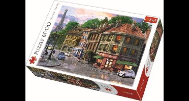 Trefl legpuzzel 6000 stukjes Street of Paris - puzzel voor volwassenen.