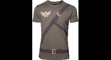 Zelda - Link Belt Mens T-Shirt - XL