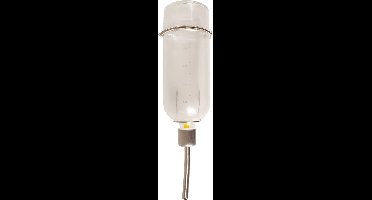 Flamingo - Drinkfles Athina - Transparant - L - 8 x 7.5 x 32 cm - 770 ml