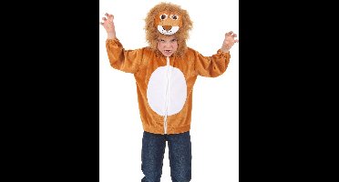 "Vest met capuchon leeuw voor kinderen - Kinderkostuums - 86/92"
