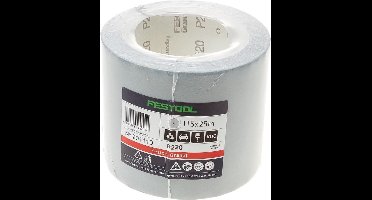 Festool 115x25m P220 GR Handschuurrol Granat - 201110