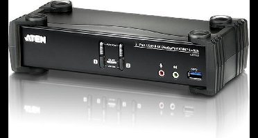 ATEN CS1922 2-poorts USB 3.0 4K DisplayPort KVM switch
