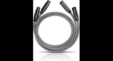 Oehlbach NF 14 Master X XLR Verbindingskabel [1x XLR-stekker - 1x XLR-bus] 0.75 m Antraciet