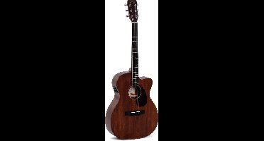Sigma 000MC-15E+ akoestisch-elektrische cutaway orchestra gitaar