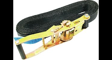 SHZ Spanbanden mer ratel - S800 - 8m - 50mm - Zwart