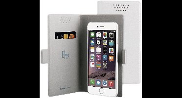 BeHello Universele Book Case met Sticker Magneet Maat XL - Wit