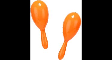Vegaoo - Oranje Maracas Samba ballen
