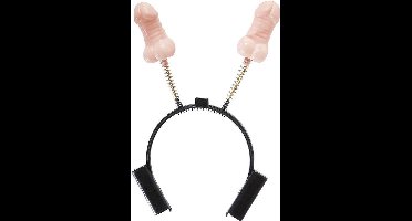 WIDMANN - Diadeem voor volwassenen met lichtgevende penis erop