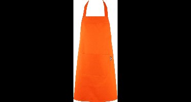 Chaud Devant schort en koksmuts - Oranje - 75 x 100 cm
