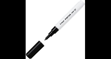 Pilot Pintor Zwarte Verfstift - Extra Fine marker met 0,7mm punt - Inkt op waterbasis - Dekt op elk oppervlak, zelfs de donkerste - Teken, kleur, versier, markeer, schrijf, kalligrafeer…
