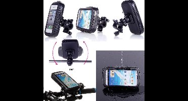 AML telefoonhouder fiets - Universeel - Waterdicht - tot 5 Inch