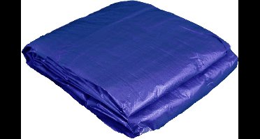 Luxe afdekzeil blauw - 8x10 mtr - zeer sterk materiaal - bouwzeil -dekkleed - grondzeil